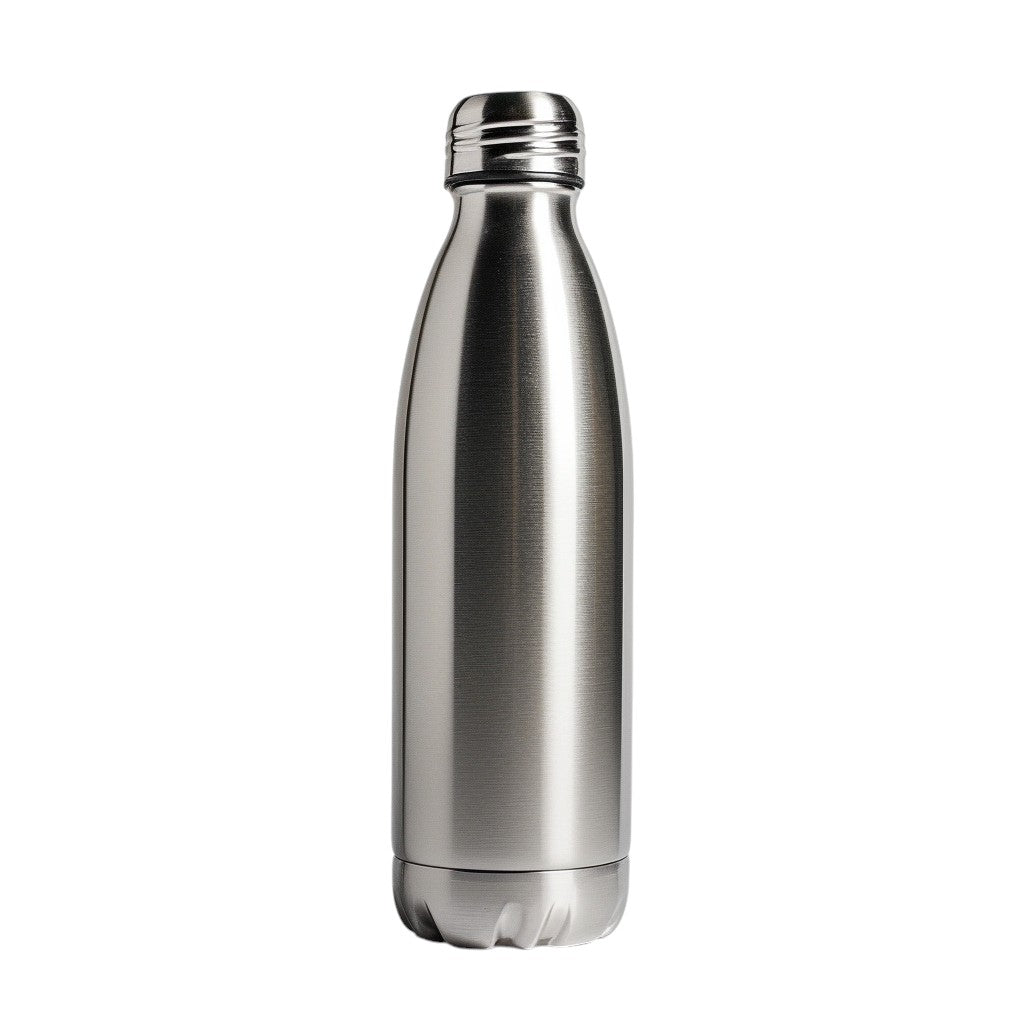 Everd. Minimalist Vacuum Insulated Stainless Steel Water Bottle - 500ml Leakproof Thermal Flask for Travel & Office