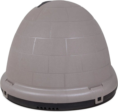 Petmate Indigo Dog House (Igloo Dog House, Made in USA with 90% Recycled Materials, All Weather Protection Pet Shelter) for XL Dogs 90 to 125 pounds, Made in USA