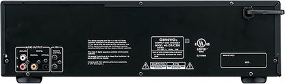 Onkyo DXC390 6-Disc CD Changer, Black