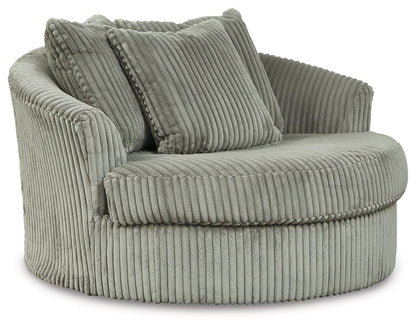 Oversized Swivel Accent Chair