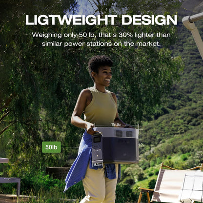 Portable Power Station Delta 2 Max – 2400W Solar Generator