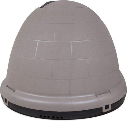 Petmate Indigo Dog House (Igloo Dog House, Made in USA with 90% Recycled Materials, All-Weather Protection Pet Shelter) for XL Dogs -90 to 125 pounds, Made in USA