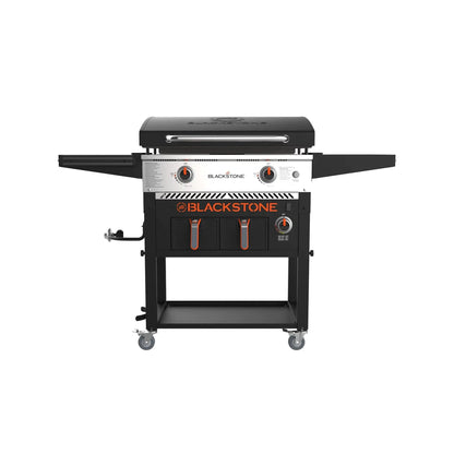 Clearance Sale,Blackstone 2-Burner 28" Griddle with Electric Air Fryer and Hood