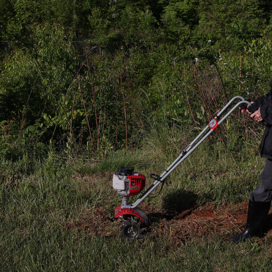 7268 Mini-Tiller/Cultivator 25-cc 9-in Front-Tine Forward-rotating Tiller