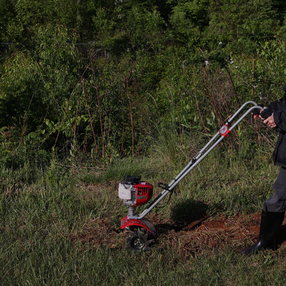 7268 Mini-Tiller/Cultivator 25-cc 9-in Front-Tine Forward-rotating Tiller