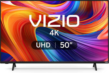 VIZIO 50′′ 4K Resolution HDR Smart TV, Dolby Vision HDR/HDR10+, WiFi 6 – (Renewed)