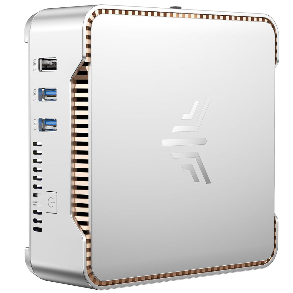 KAMRUI GK3Plus Mini PC, 16GB RAM 512GB M.2 SSD Mini Computers