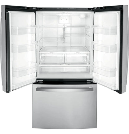 GE 27.0 Cu. ft. Fingerprint Resistant Stainless Steel French Door Refrigerator