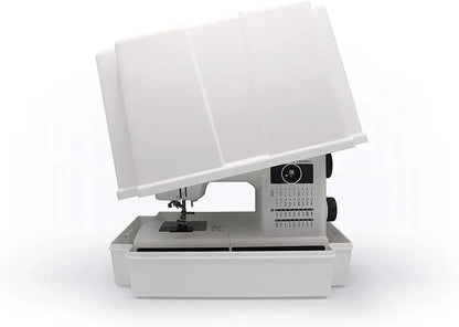 Brother Sewing and Quilting Machine, Computerized, 165 Built-in Stitches, LCD Display, Wide Table, 8 Included Presser Feet, White, 20x12x17