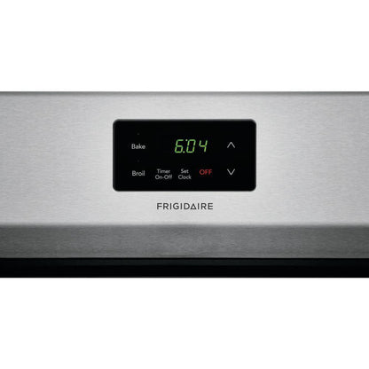 Frigidaire 30 in. 5 Burner Freestanding Gas Range in Stainless Steel FCRG3052AS