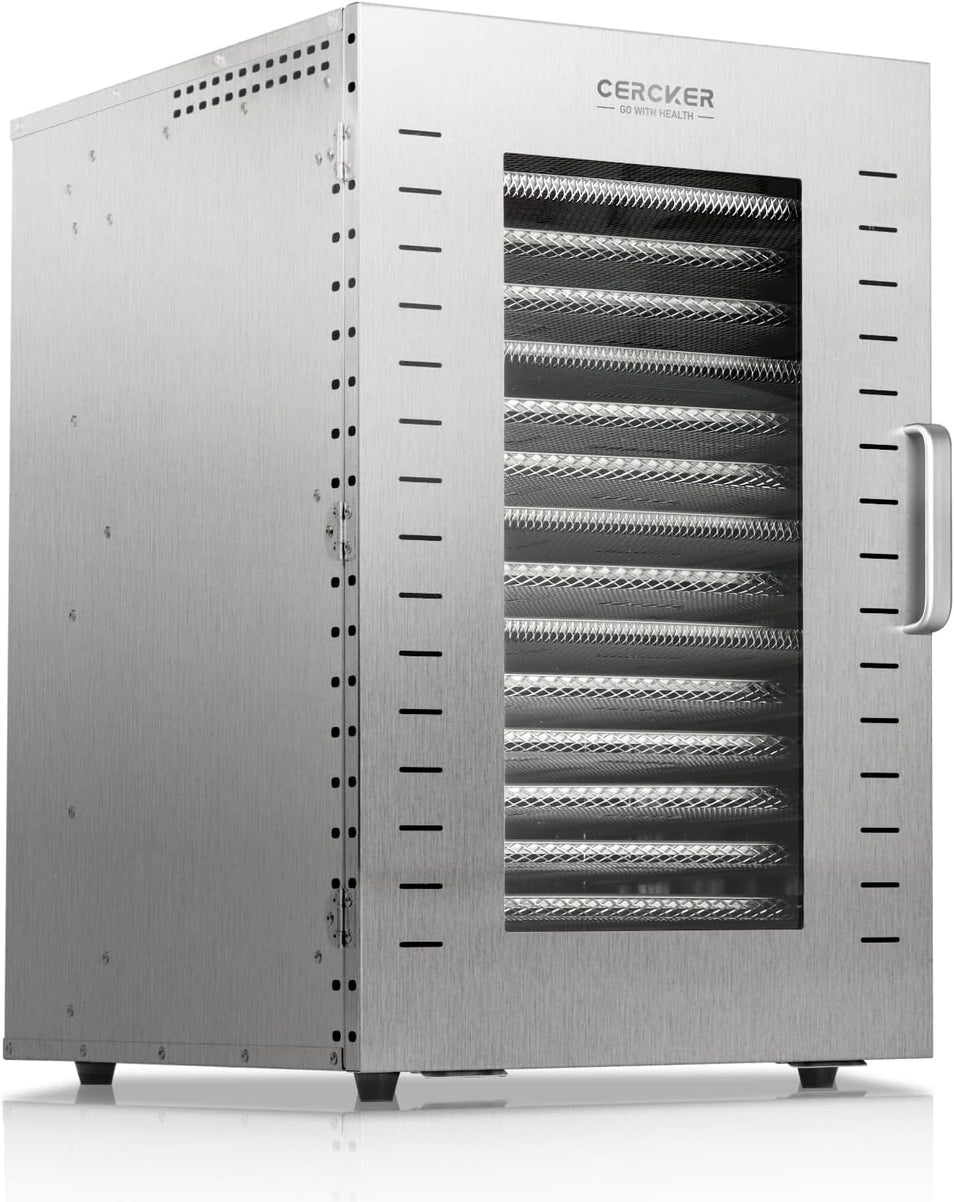 Commercial Food Dehydrator 16 Trays 1500W 70-190 F Large