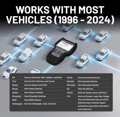 Innova 5610 OBD2 Bidirectional Scan Tool with Updates & Support
