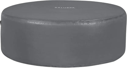 Inflatable Hot Tub Spa (71" x 26") | Portable Hot Tub with 2 Covers (1 Energy-Efficient Thermal Cover and 1 Standard Cover) | Fits Up to 2-4 Persons | Black