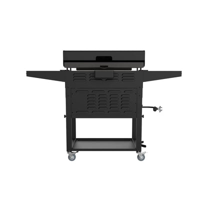 Clearance Sale,Blackstone 2-Burner 28" Griddle with Electric Air Fryer and Hood