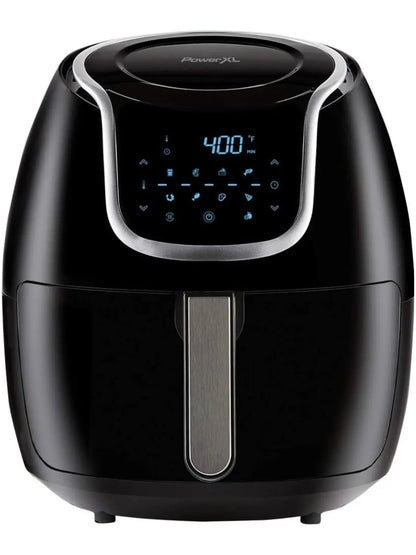 PowerXL Air Fryer Vortex Multi-Cooker, Roast/Bake/Dehydrate/Reheat, Non-Stick Basket, Includes Cookbook